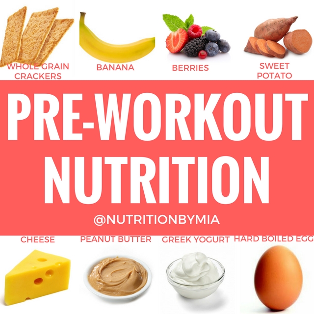 Pre-workout nutrition