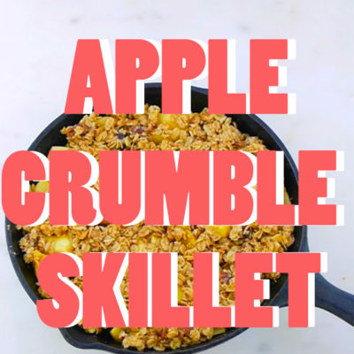 Apple Crumble Skillet