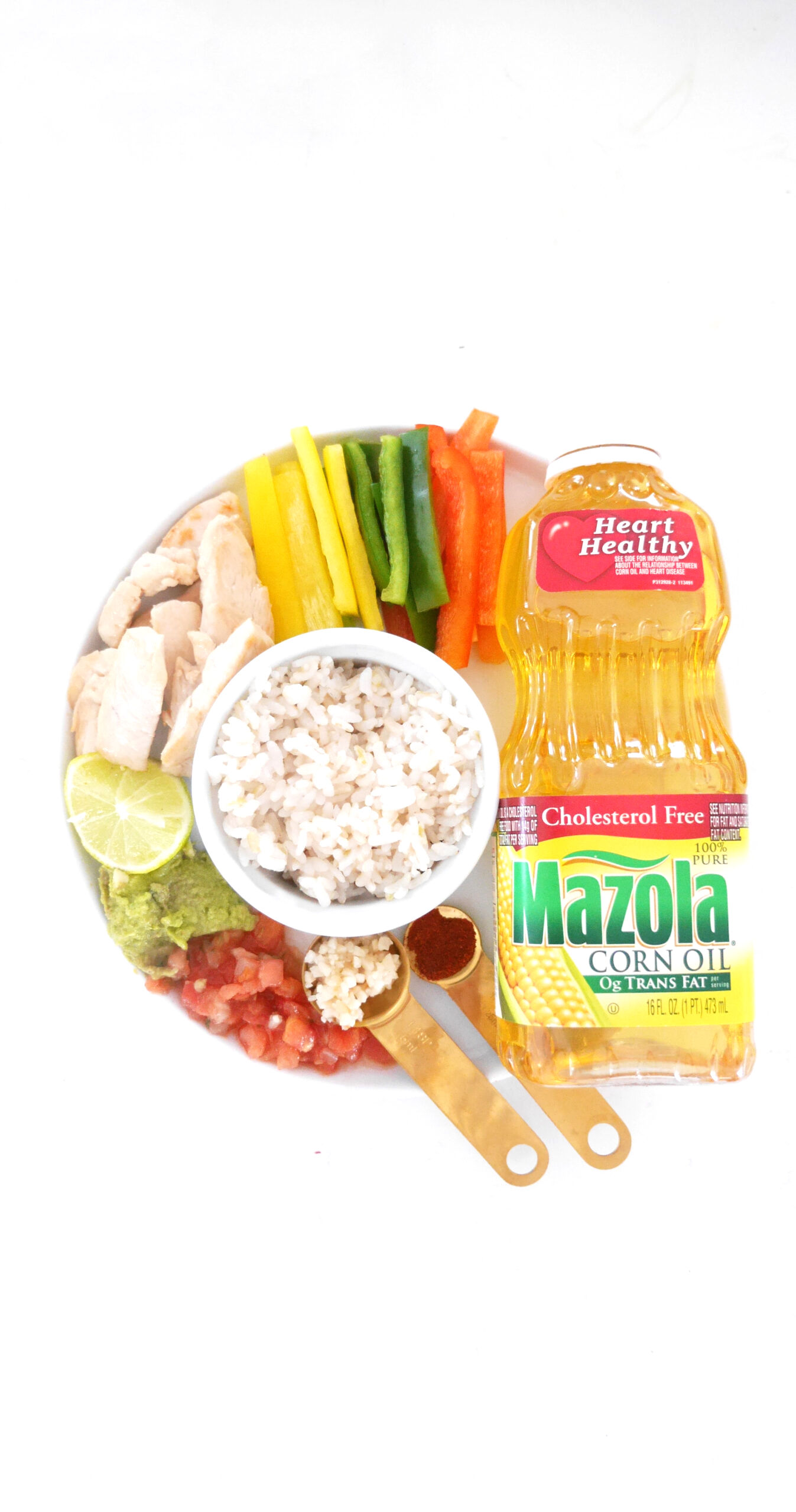 heart healthy Mazola Corn Oil