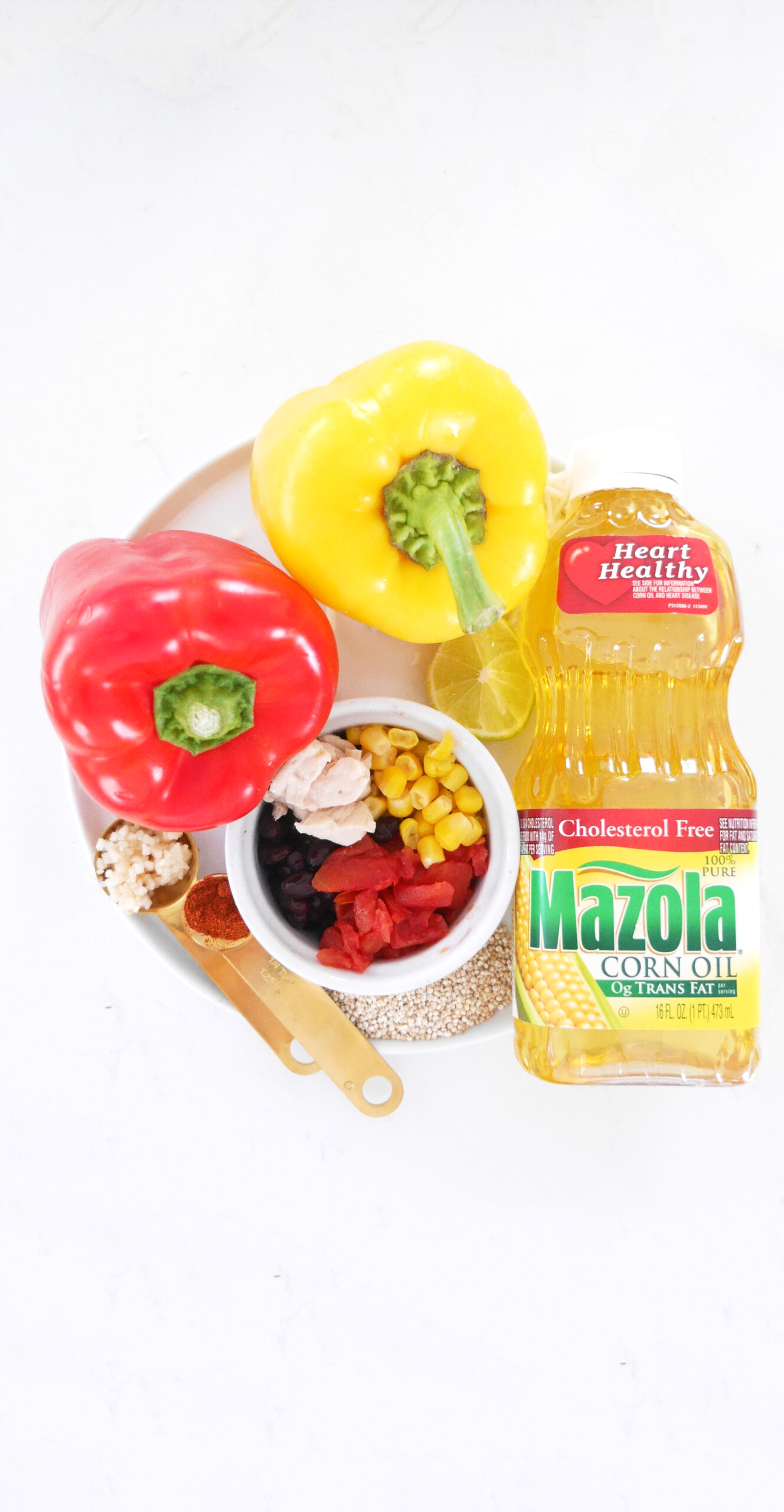 heart healthy Mazola Corn Oil