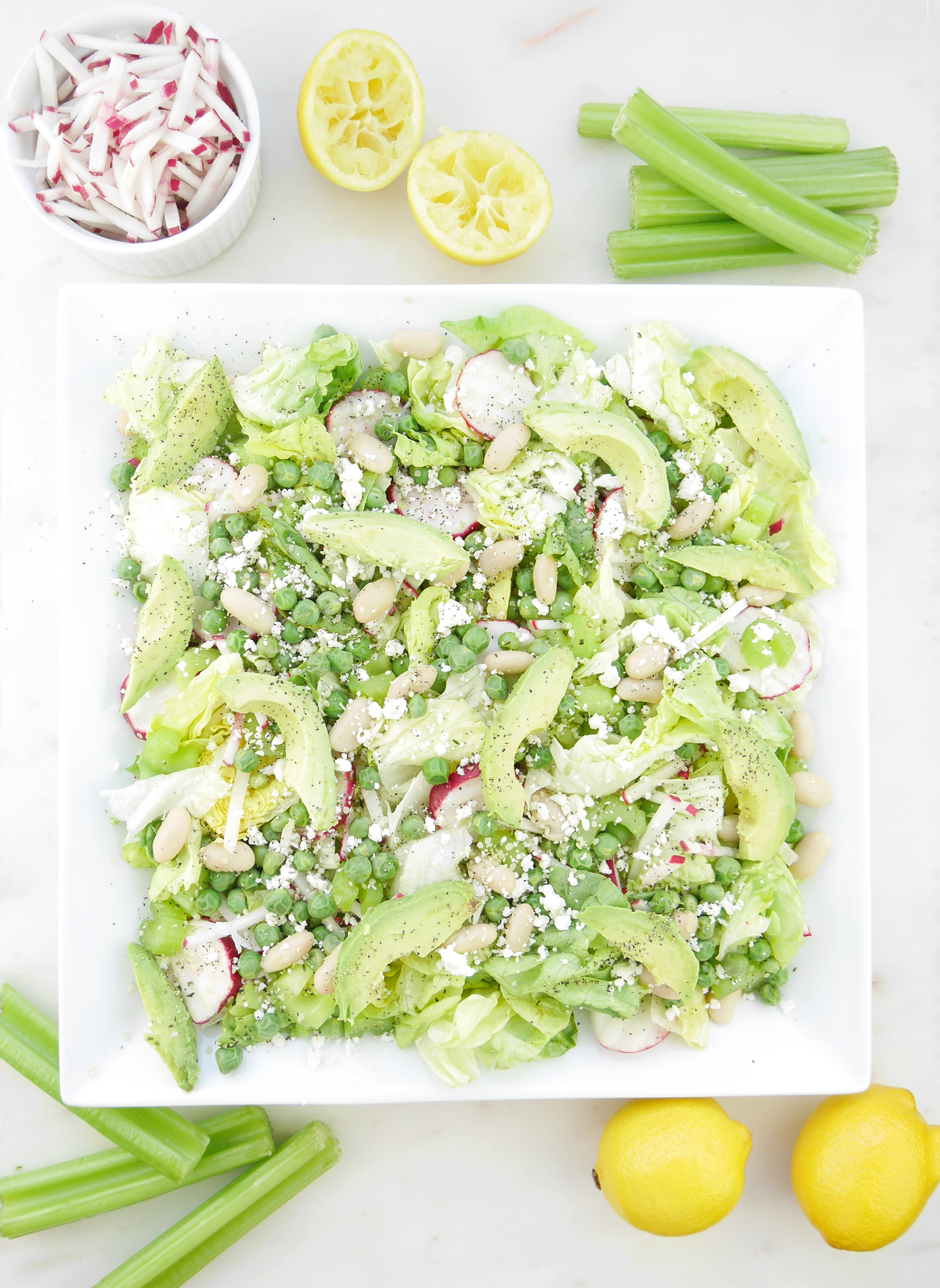 Dandy Fresh Produce Radishes Celery Salad
