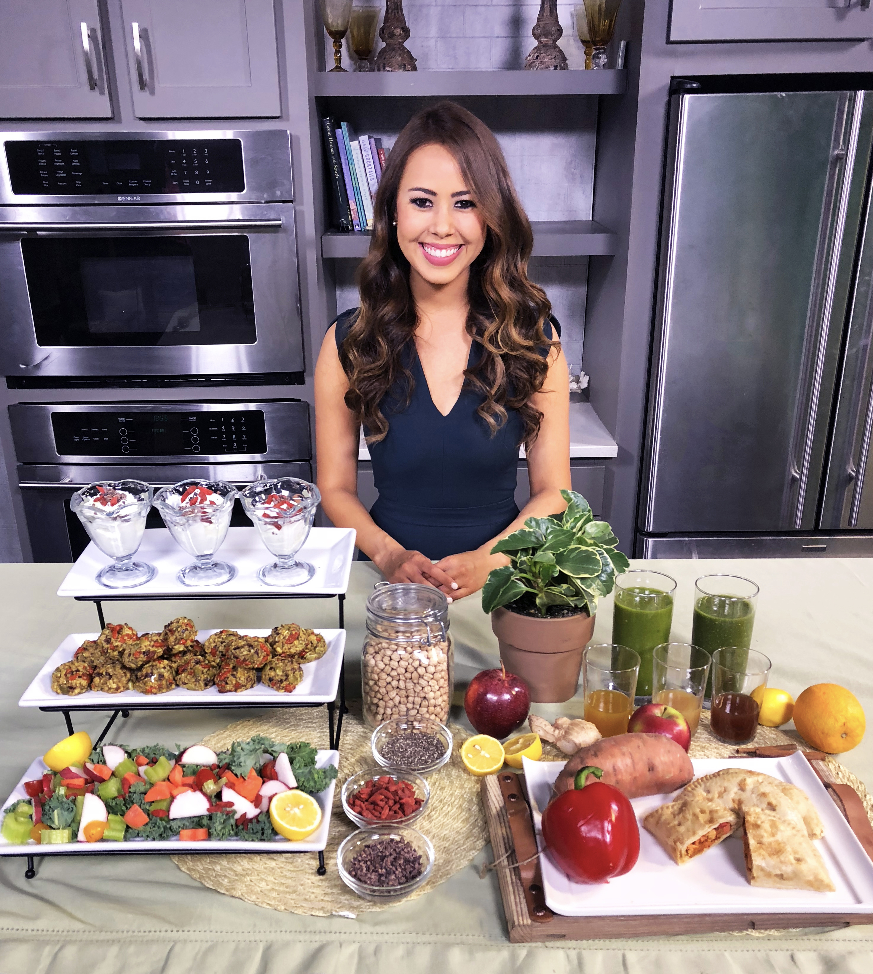 Earth DAy ABC WCIV Mia Syn Registered Dietitian Nutritionist TV