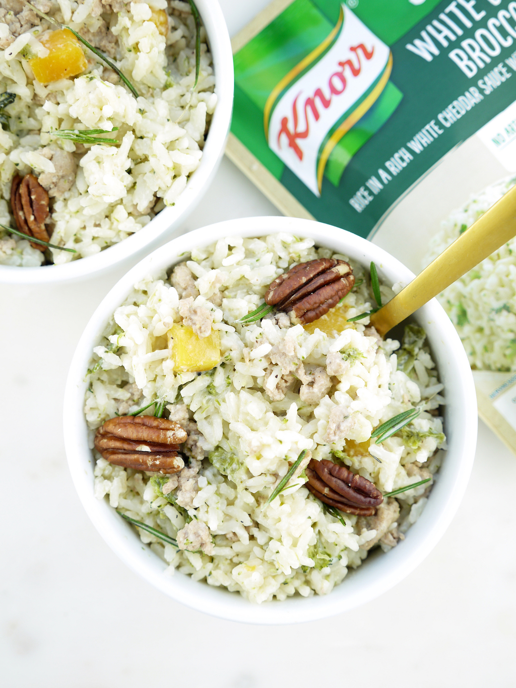 Knorr® Selects White Cheddar Broccoli Rice Cheesy Fall Rice