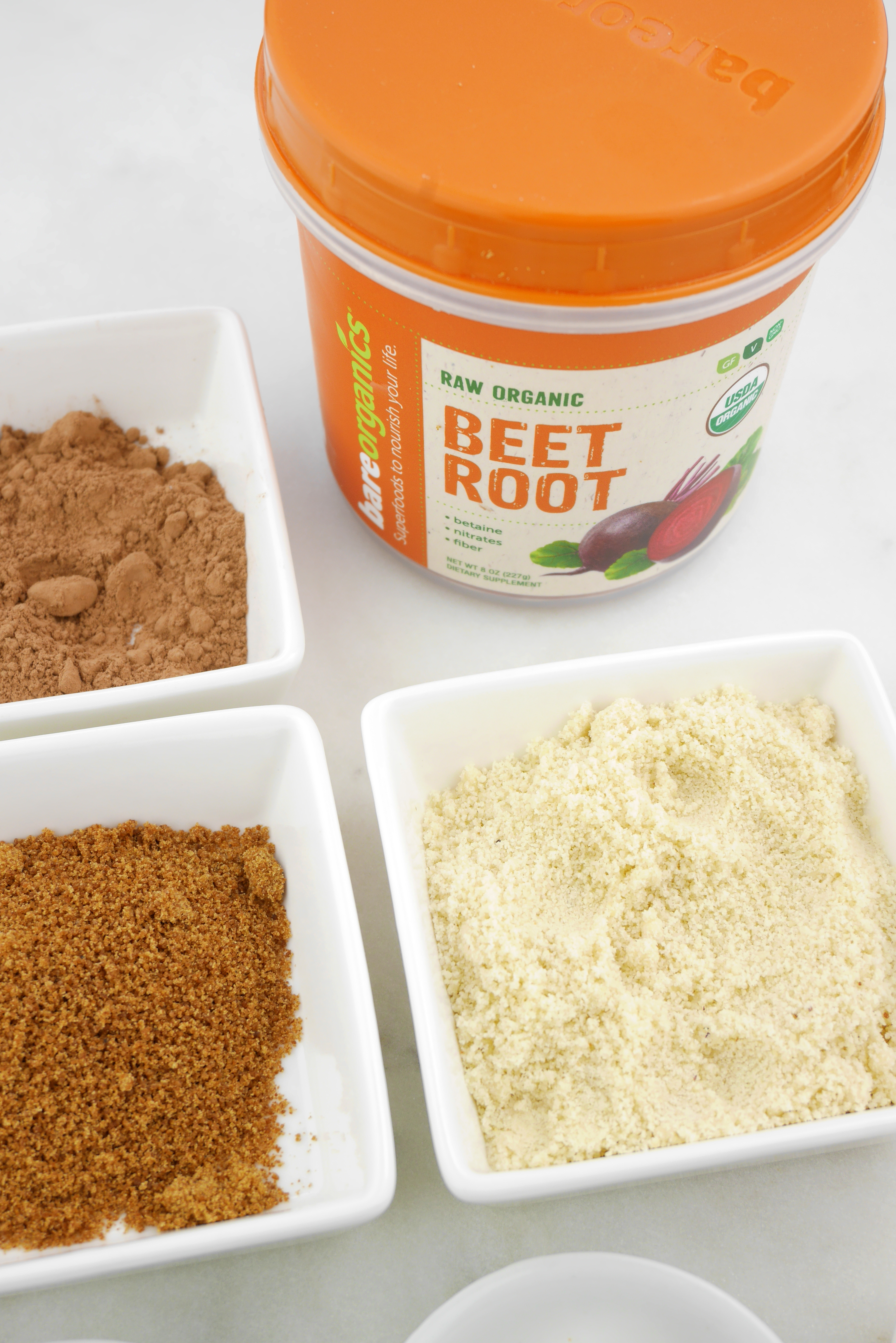 bareorganics beet root brownies