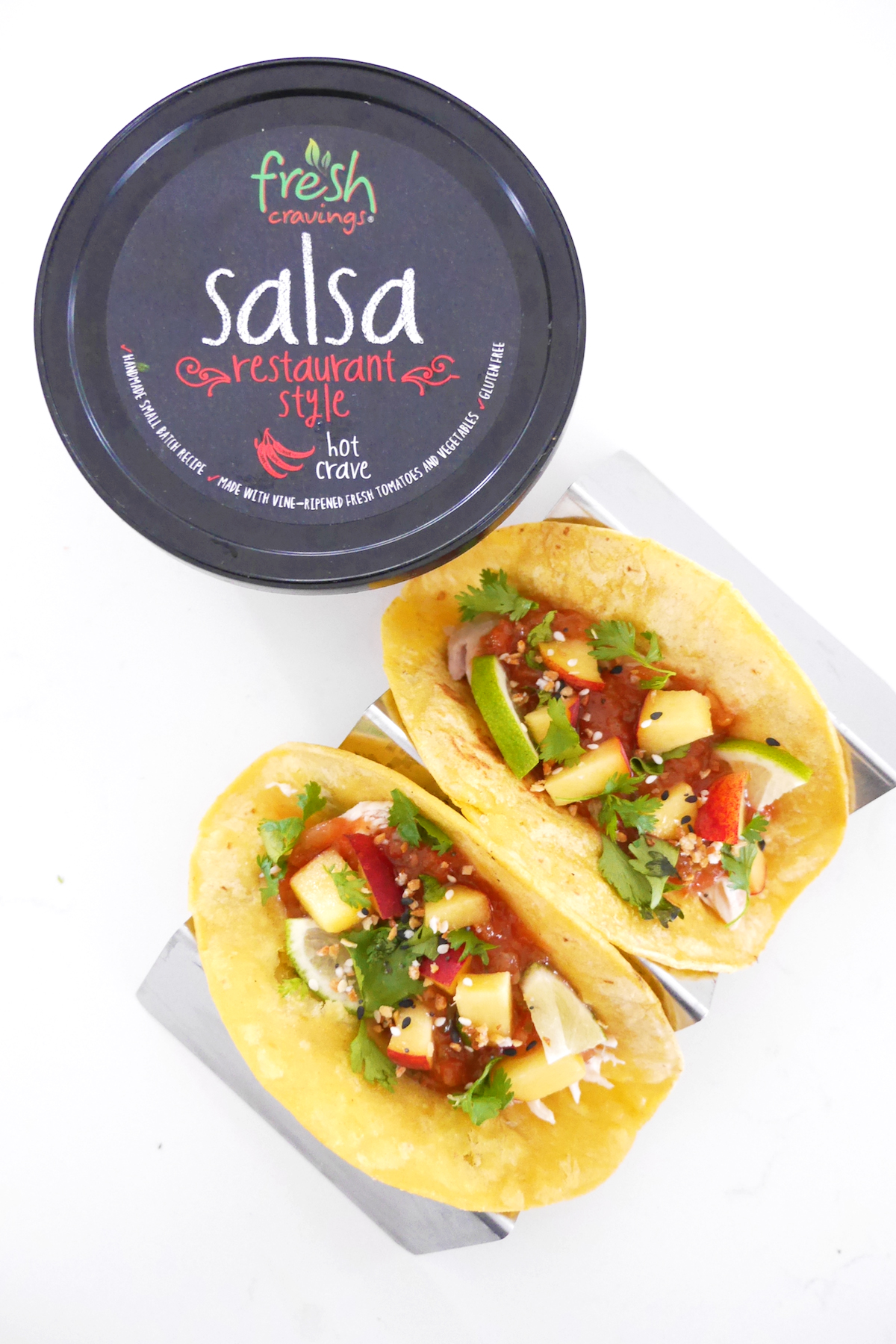 Fresh Cravings Salsa and plant-based dips