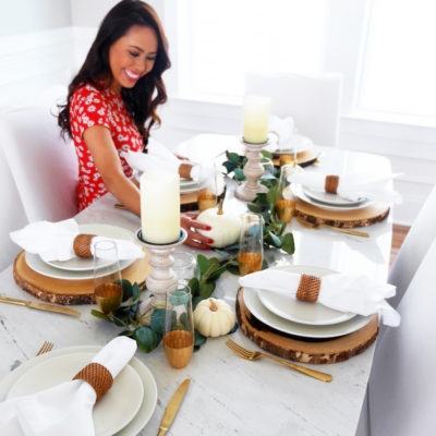 My Fall Tablescape and Halloween Entertaining Essentials