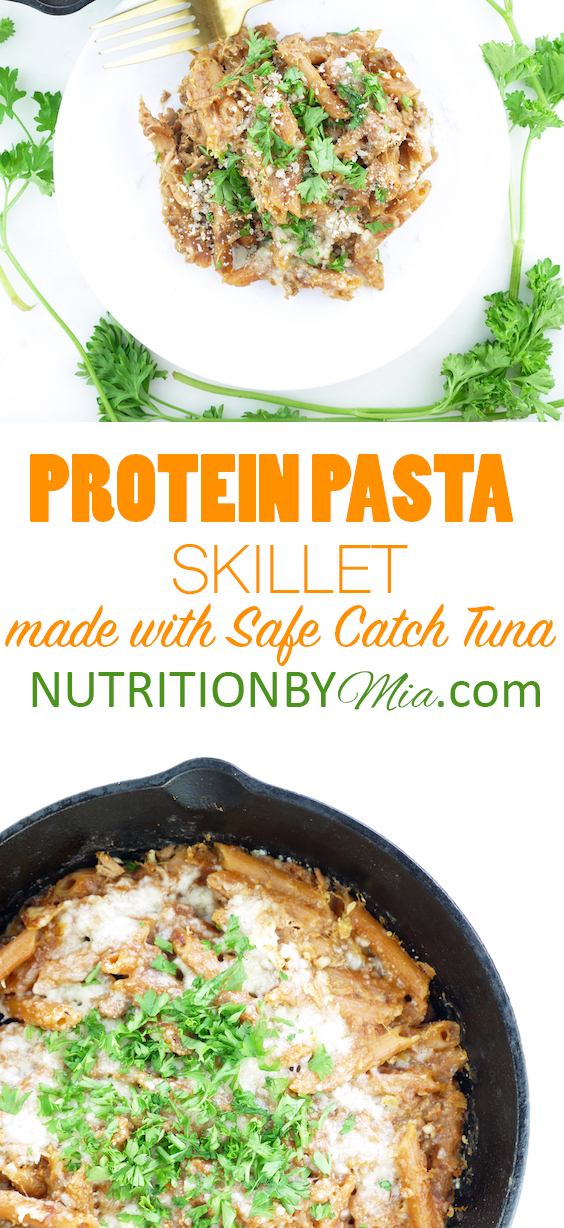 Protein Pasta Skillet Safe Catch Tuna