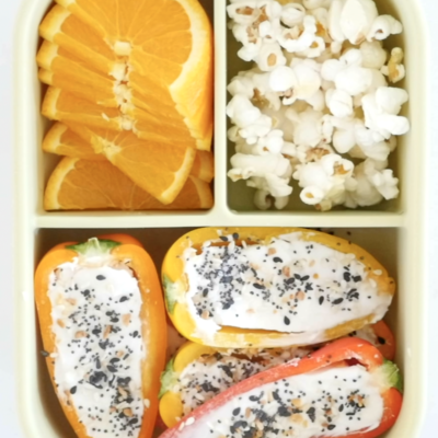 Everything Bagel Stuffed Peppers Snack Box