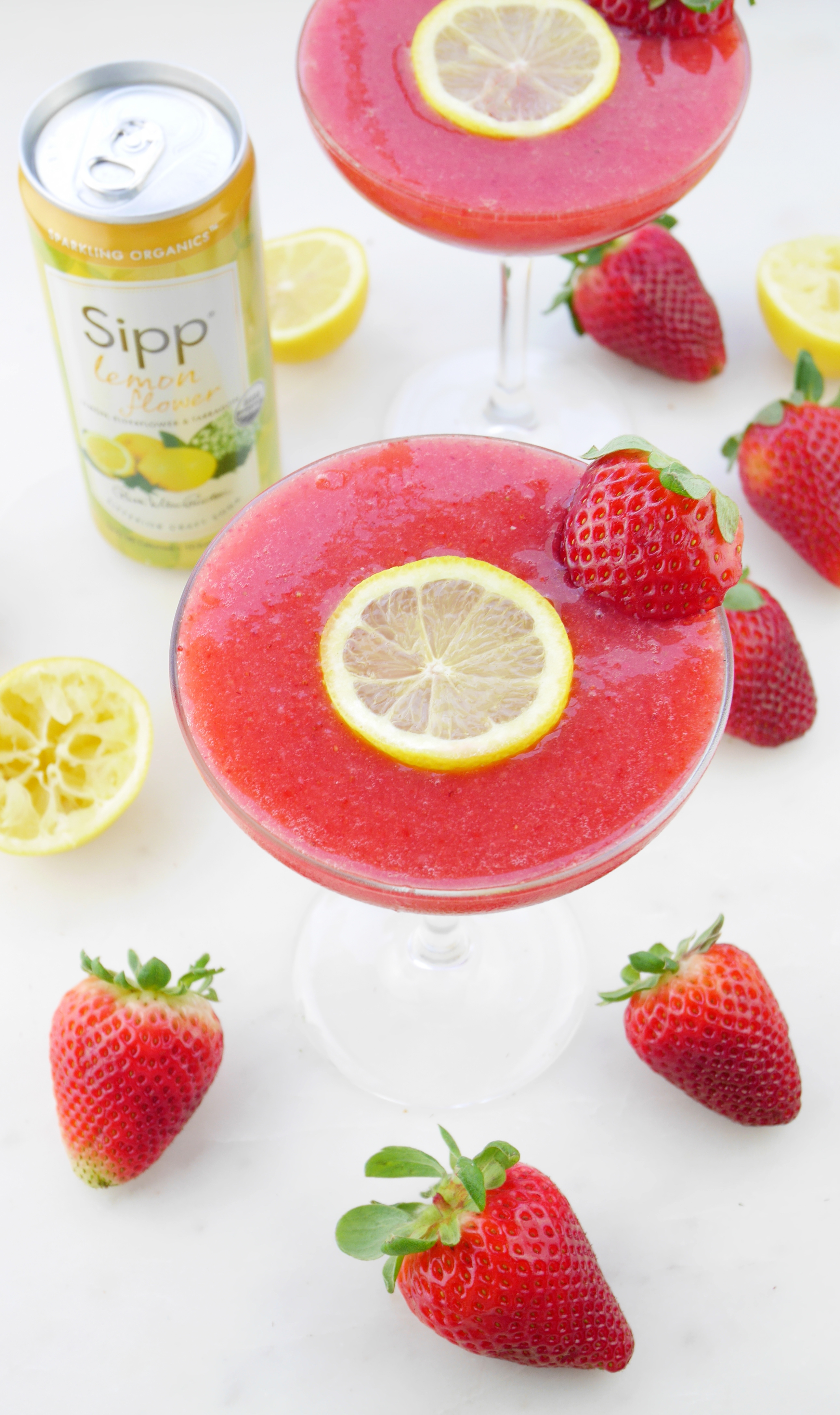 Sipp Lemon Flower Cocktail