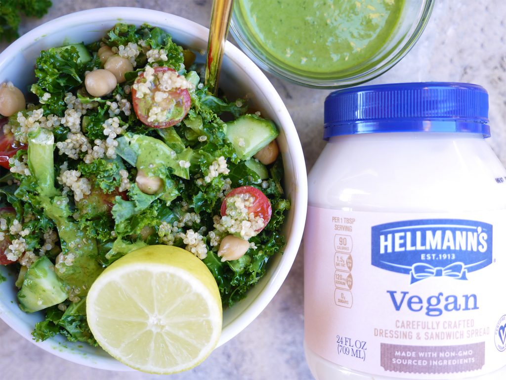 Hellmann’s® Vegan Carefully Crafted Dressing & Sandwich Spread Green Goddess Salad