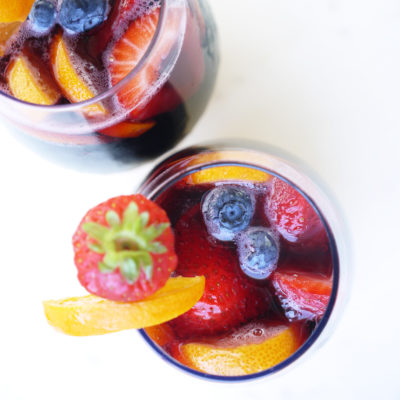 Red Wine Berry Punch