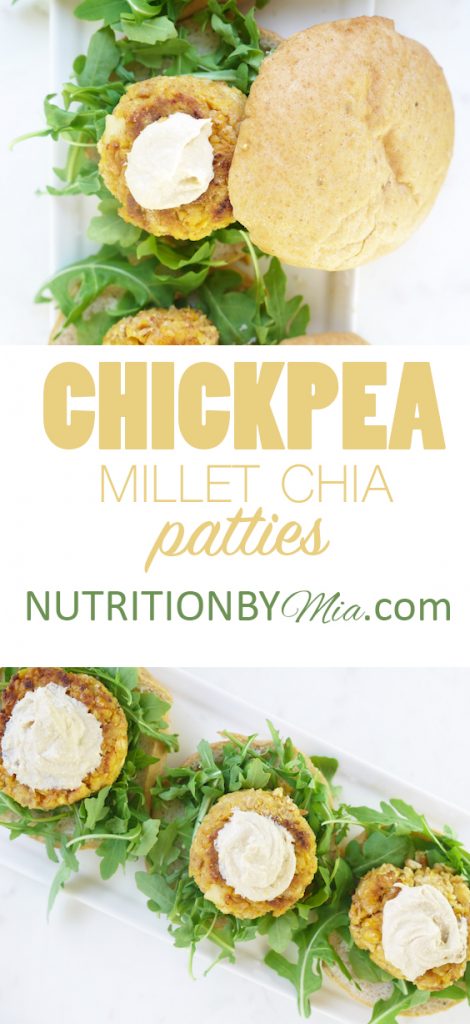 Chickpea Millet Chia Burgers Little Northern Bakehouse