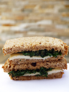 Grilled Cheese Kale Sandwich