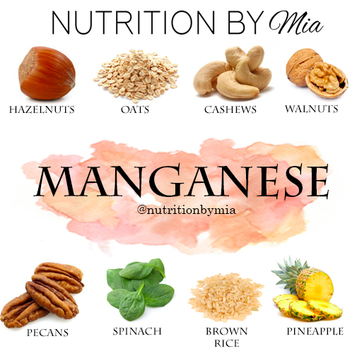 manganese food