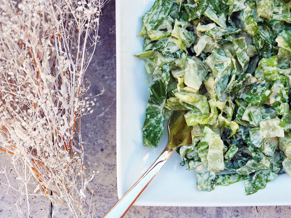 Nutrient-packed Caesar Salad (vegan)